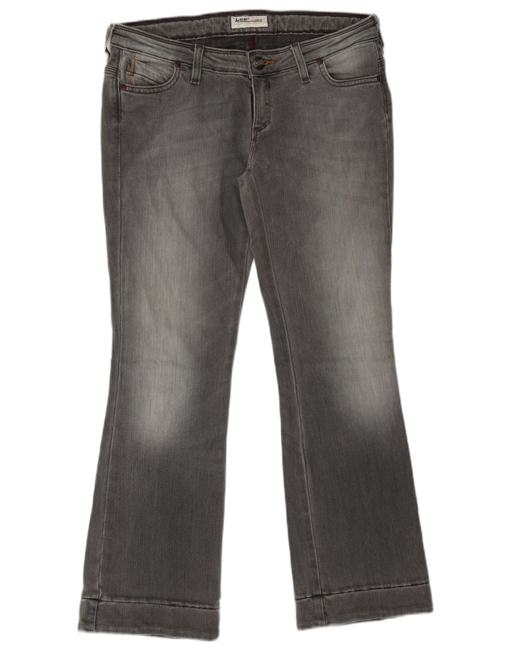 LEE Womens Bliss Crop Bootcut Jeans W29 L28  Grey Cotton
