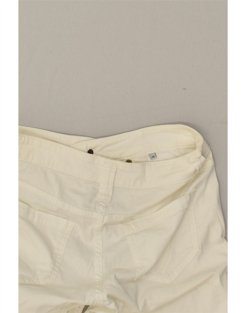 BENETTON Womens Denim Shorts IT 38 XS W28 Off White Vintage Benetton and Second-Hand Benetton from Messina Hembry 