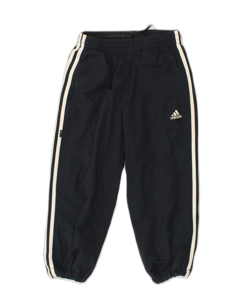 ADIDAS Boys Tracksuit Trousers 11-12 Years Navy Blue | Vintage Adidas | Thrift | Second-Hand Adidas | Used Clothing | Messina Hembry 