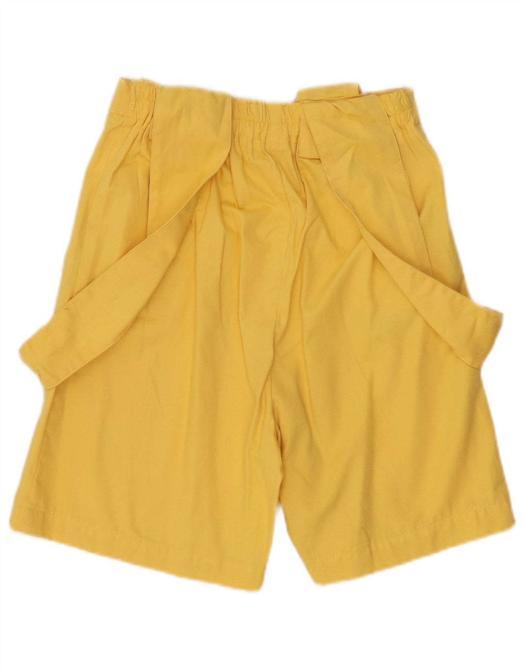 Vintage Womens Dungarees Chino Shorts W26 Small Yellow