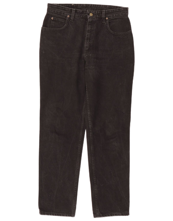 Lee Mens Oklahoma Tapered Jeans W34 L31 Black Cotton