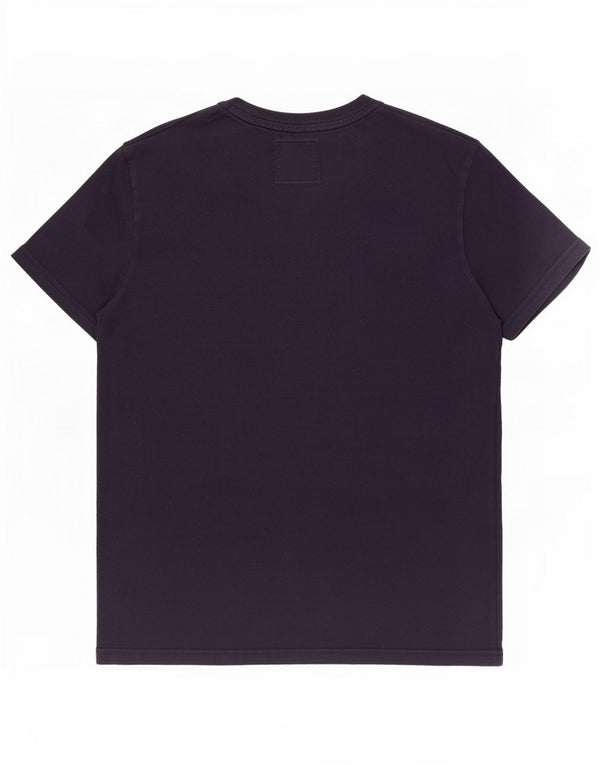 Superdry Womens Graphic T-Shirt Top UK 10 Small Navy Blue Cotton