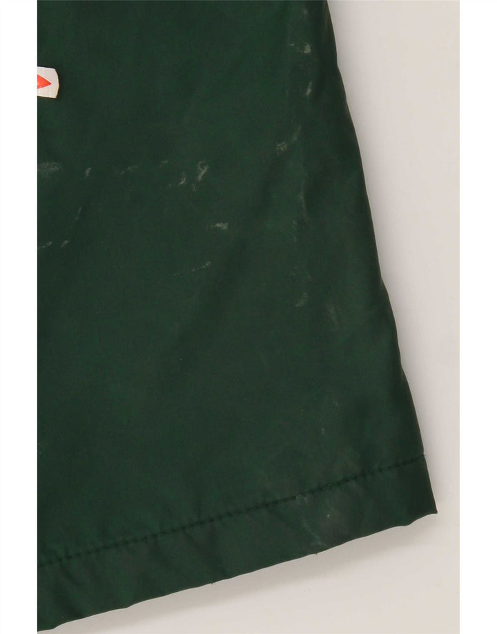 K-Way Mens Loose Fit Rain Jacket UK 36 Small Green Polyamide