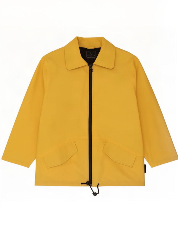 Roberta di Camerino Mens Rain Jacket UK 38 Medium Yellow PVC