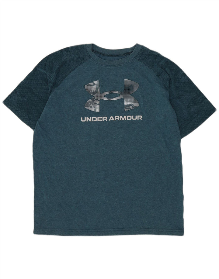 Under Armour Boys Graphic T-Shirt Top 11-12 Years Large  Blue