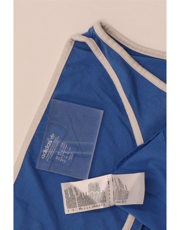 Adidas Mens Graphic Vest Top XS Blue Cotton