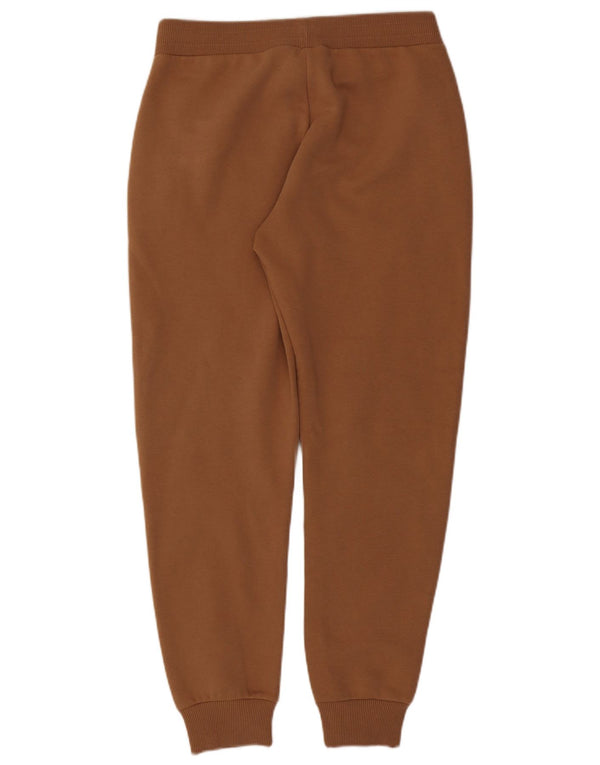 Ellesse Womens Tracksuit Trousers Joggers UK 12 Medium Beige Cotton