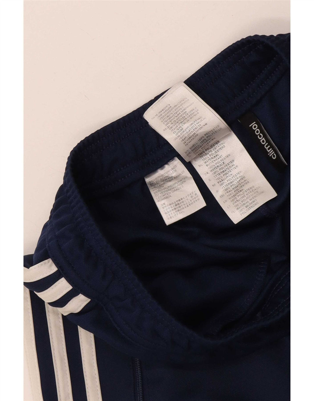 Adidas Mens Climacool Tracksuit Trousers XS Navy Blue Colourblock Polyester