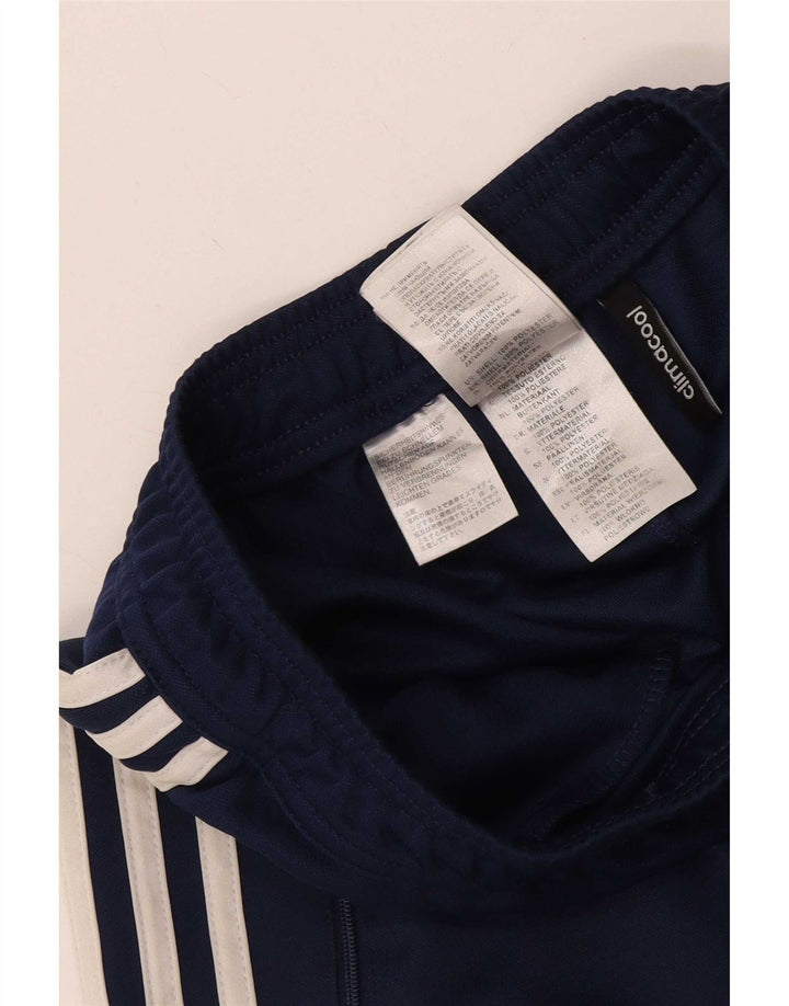 Adidas Mens Climacool Tracksuit Trousers XS Navy Blue Colourblock Polyester