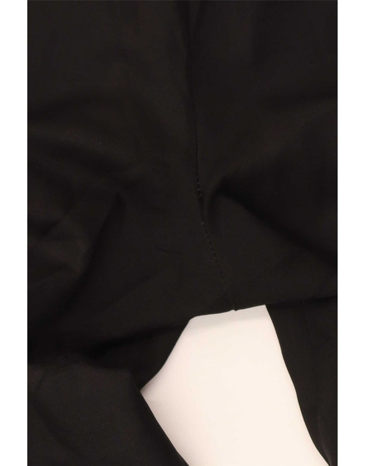 Farah Mens Tapered Chino Trousers W42 L31 Black Polyester