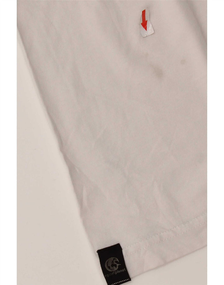 Rip Curl Mens Graphic T-Shirt Top Medium White