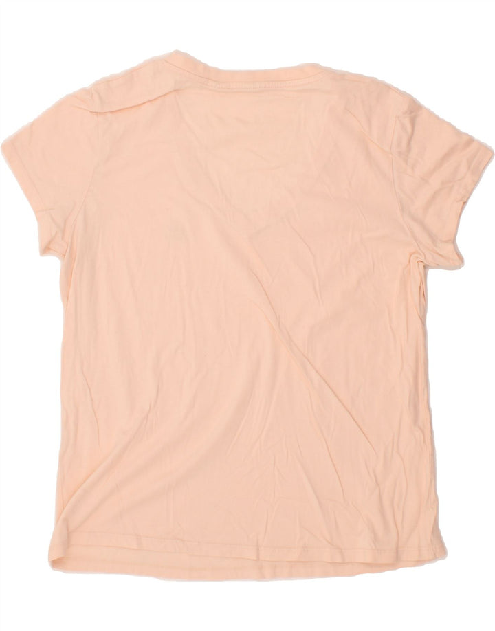 LEVI'S Womens T-Shirt Top UK 16 Large Pink Cotton Vintage Levi's and Second-Hand Levi's from Messina Hembry 
