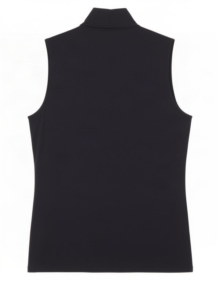 Hobbs Womens Vest Top UK 12 Medium Navy Blue Viscose
