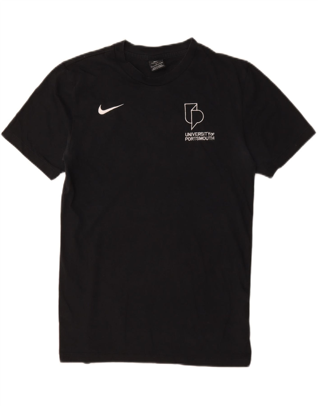 Nike Mens Dri Fit Graphic T-Shirt Top Small Black Cotton