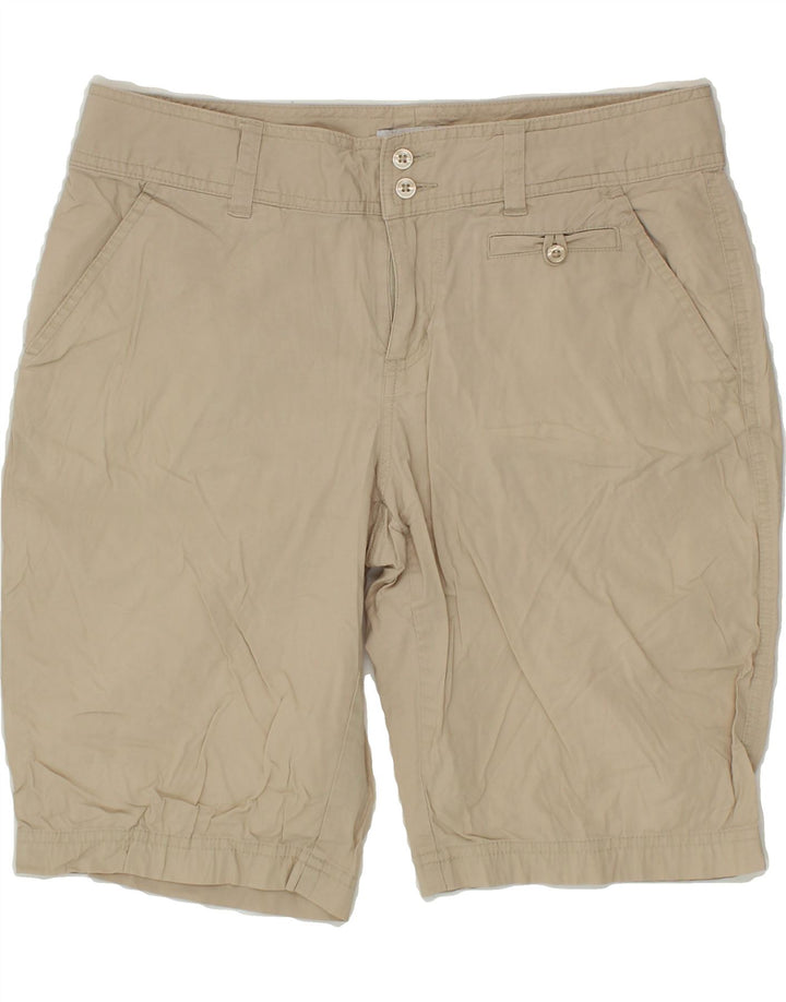 COLUMBIA Womens Chino Shorts US 8 Medium W30  Beige Cotton Vintage Columbia and Second-Hand Columbia from Messina Hembry 