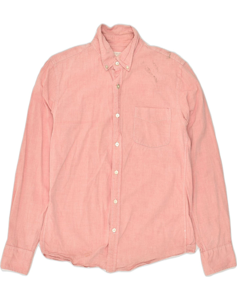 J. CREW Mens Slim Fit Shirt Medium Pink Cotton | Vintage J. Crew | Thrift | Second-Hand J. Crew | Used Clothing | Messina Hembry 