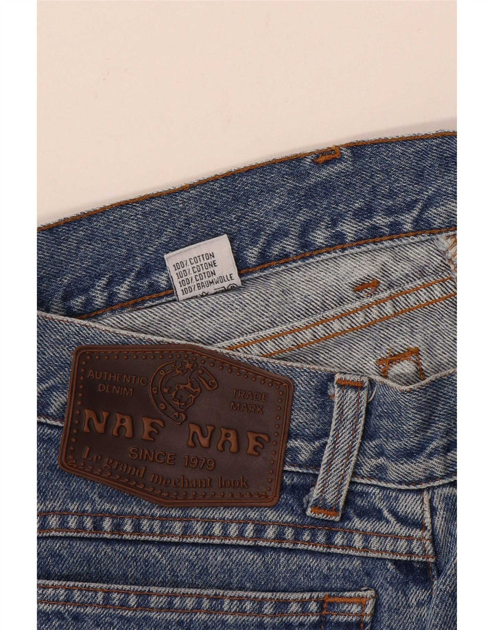Naf Mens Straight Jeans W34 L30 Blue Cotton