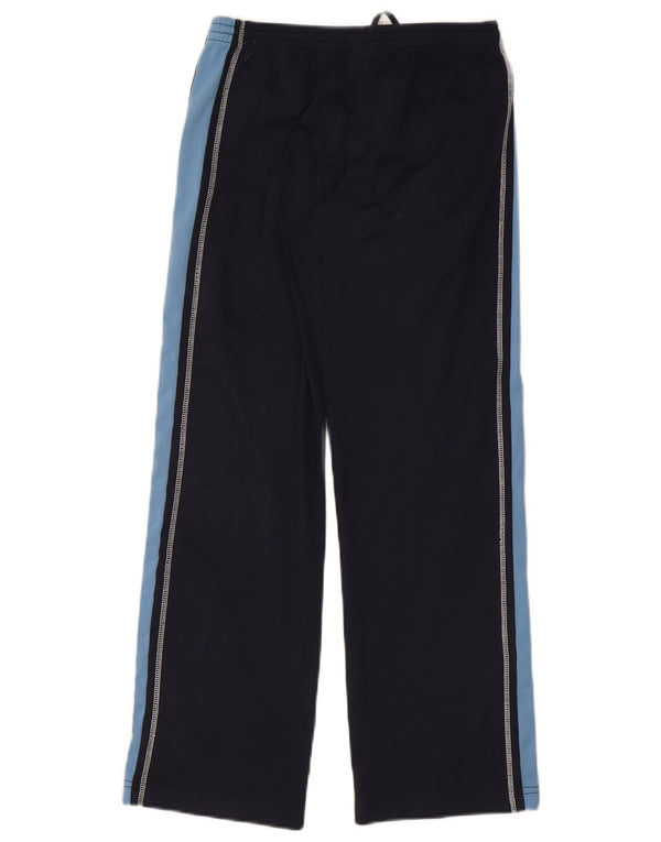 Champion Boys Tracksuit Trousers 11-12 Years Large Navy Blue Colourblock