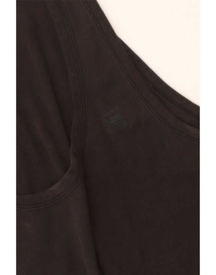 G-Star Mens Vest Top Large Black Cotton