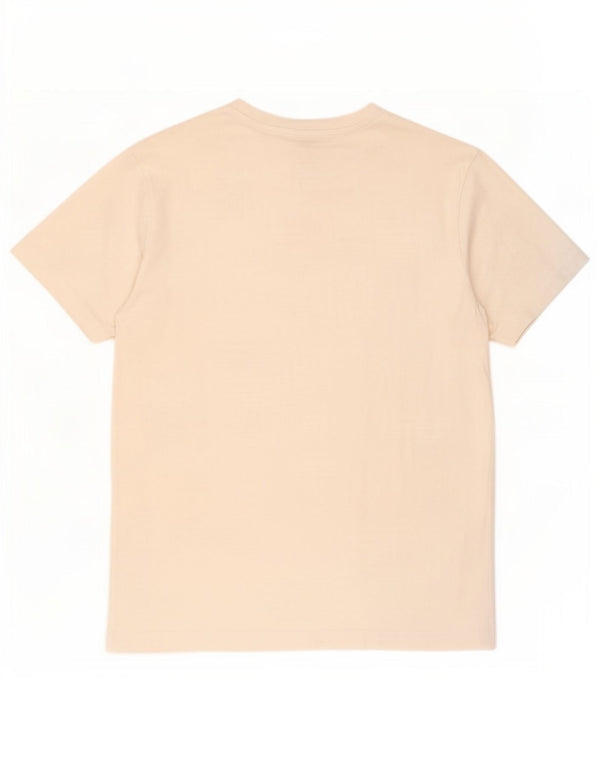 New Balance Mens T-Shirt Top Small Off White Cotton