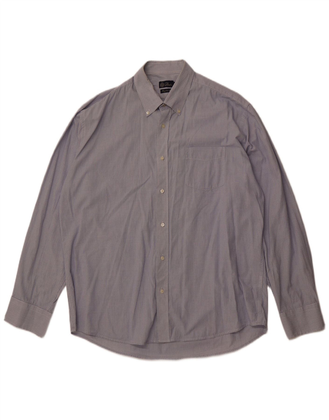 DACK'S Mens Regular Fit Shirt 2XL Blue Check