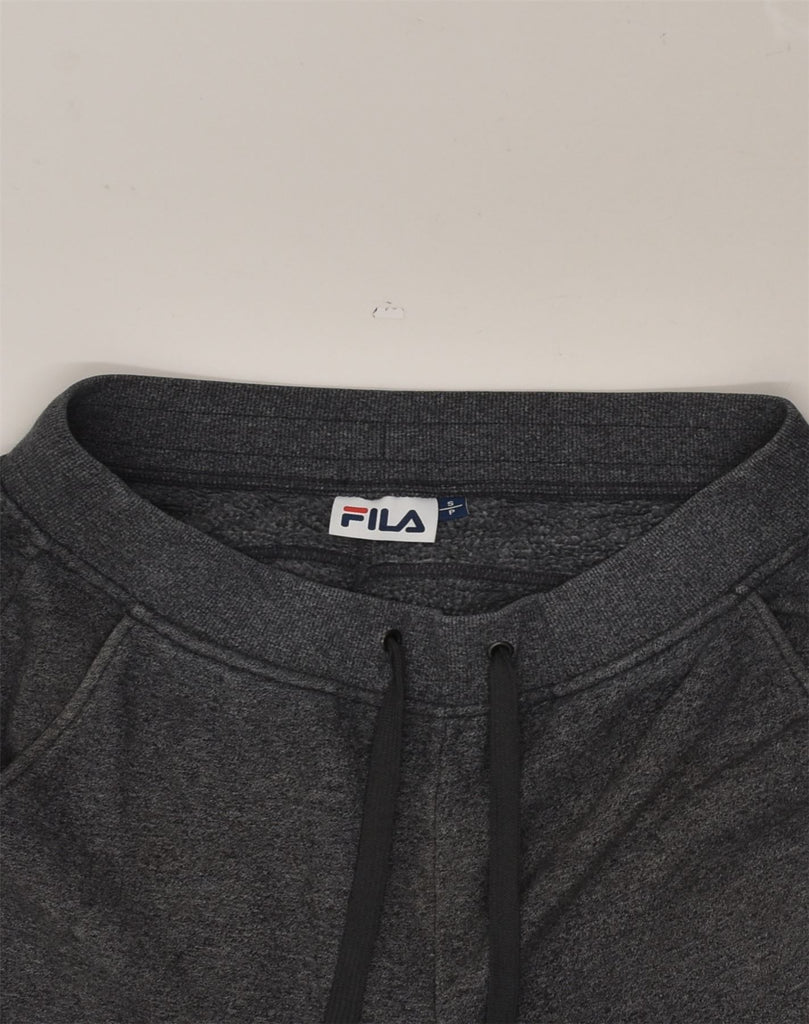 FILA Mens Tracksuit Trousers Joggers Small Grey Cotton | Vintage Fila | Thrift | Second-Hand Fila | Used Clothing | Messina Hembry 