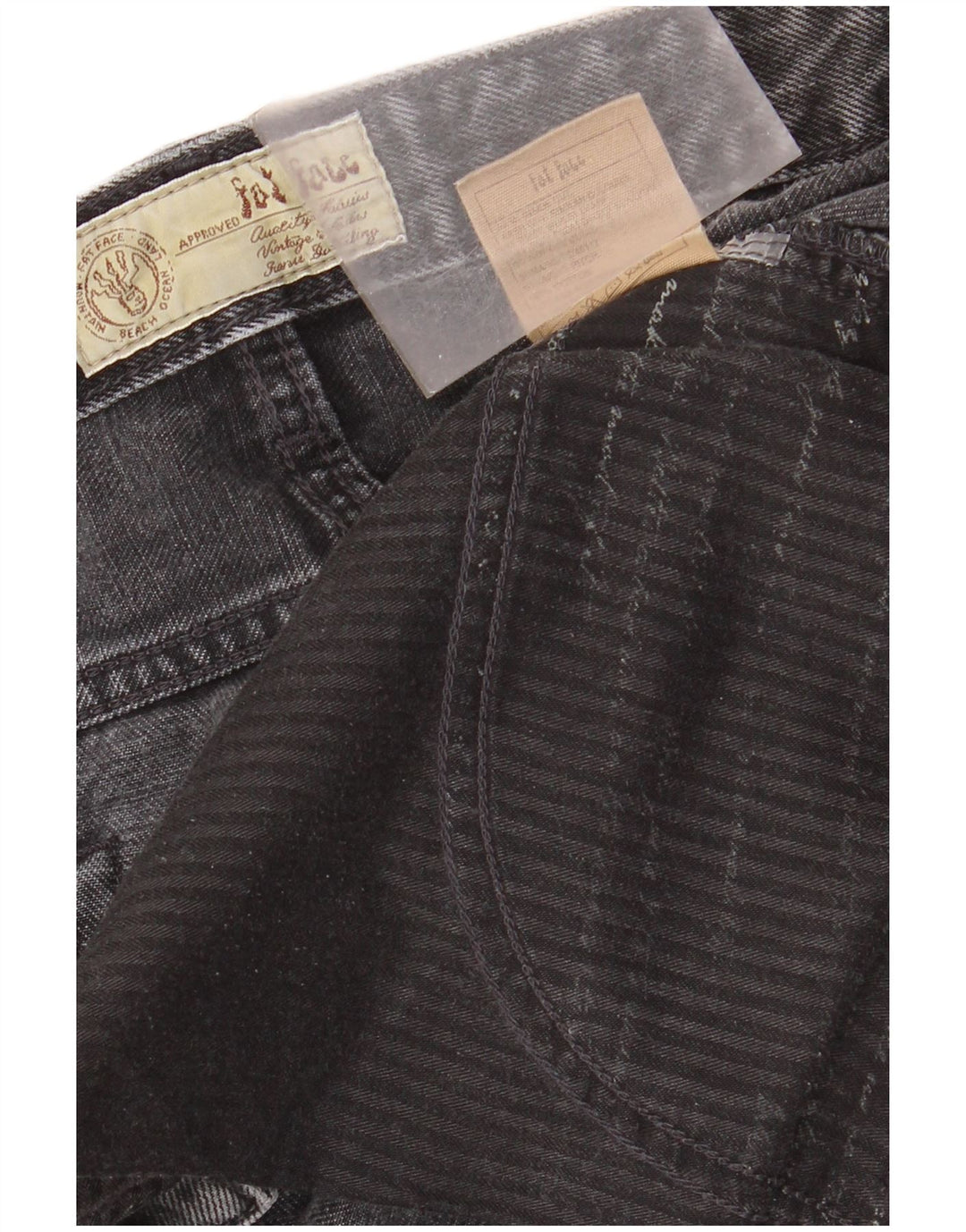 Fat Face Mens Straight Jeans W38 L30 Grey Cotton