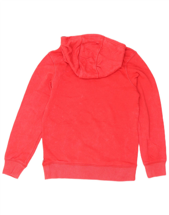 LEVI'S Boys Graphic Hoodie Jumper 13-14 Years Red Cotton