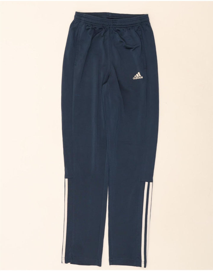 ADIDAS Mens Tracksuit Trousers UK 36/38 Small  Navy Blue Polyester