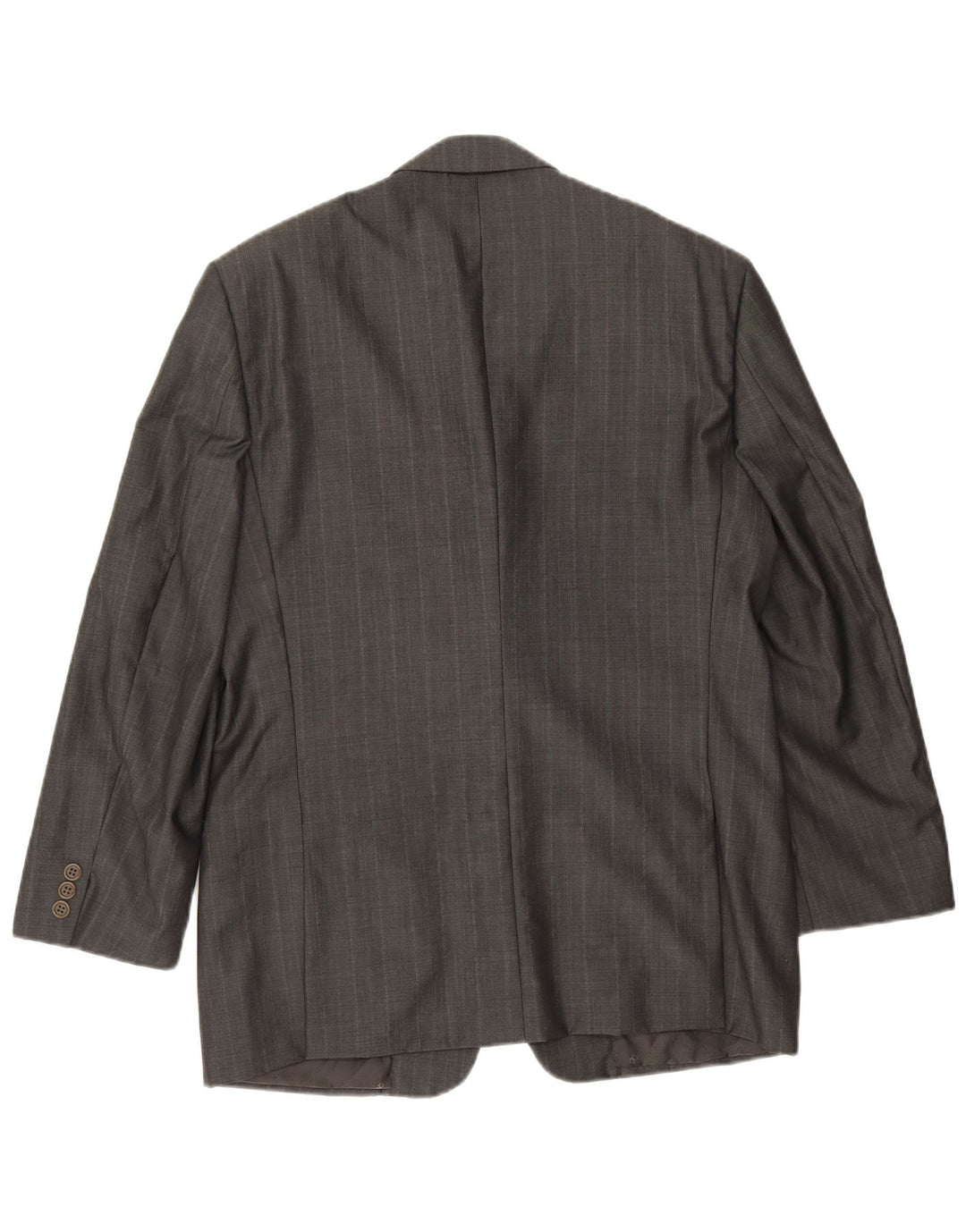 Valentino Mens 3 Button Blazer Jacket IT 50 Large Grey Virgin Wool