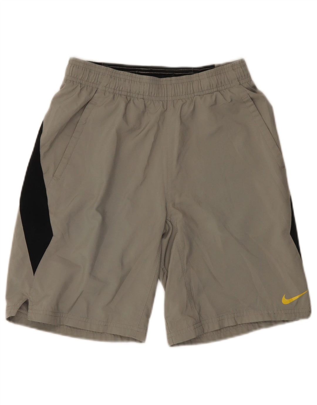 NIKE Boys Sport Shorts 10-11 Years Medium Grey Colourblock Sports