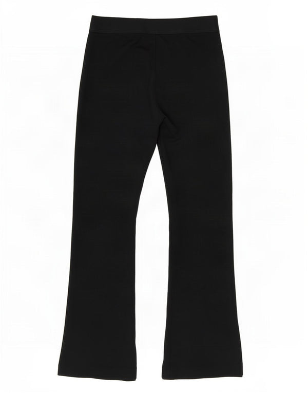 Marks & Spencer Womens Flare Leggings UK 10 Small Navy Blue Viscose