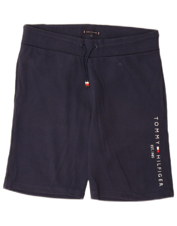 Tommy Hilfiger Boys Graphic Sport Shorts 15-16 Years  Navy Blue Cotton