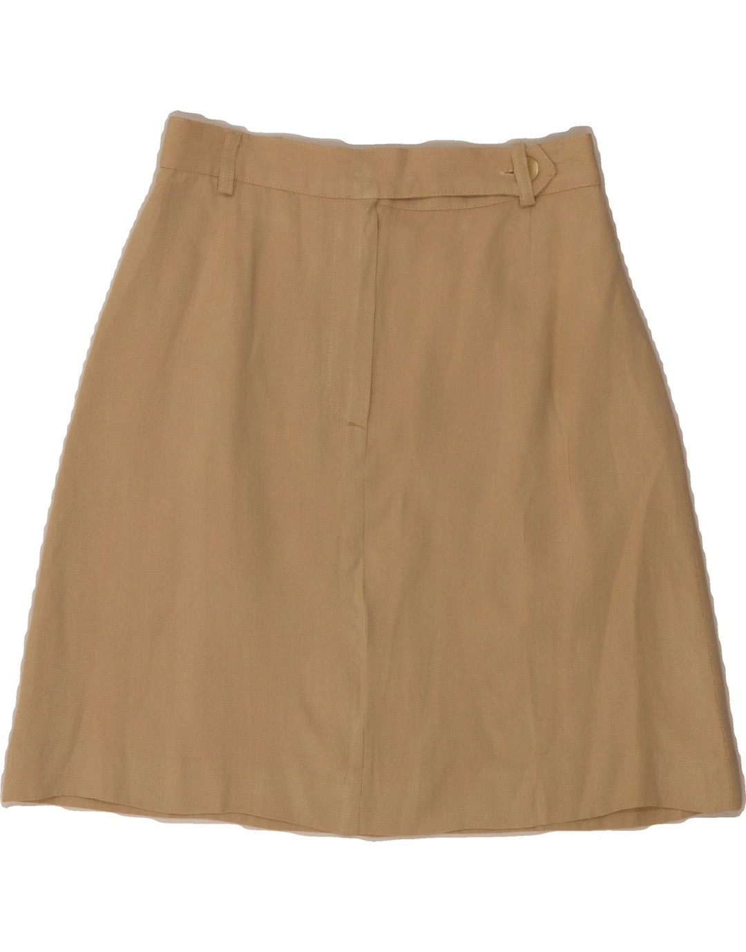 MAX & CO. Womens A-Line Skirt UK 6 XS W24  Beige Vintage Max & Co. and Second-Hand Max & Co. from Messina Hembry 
