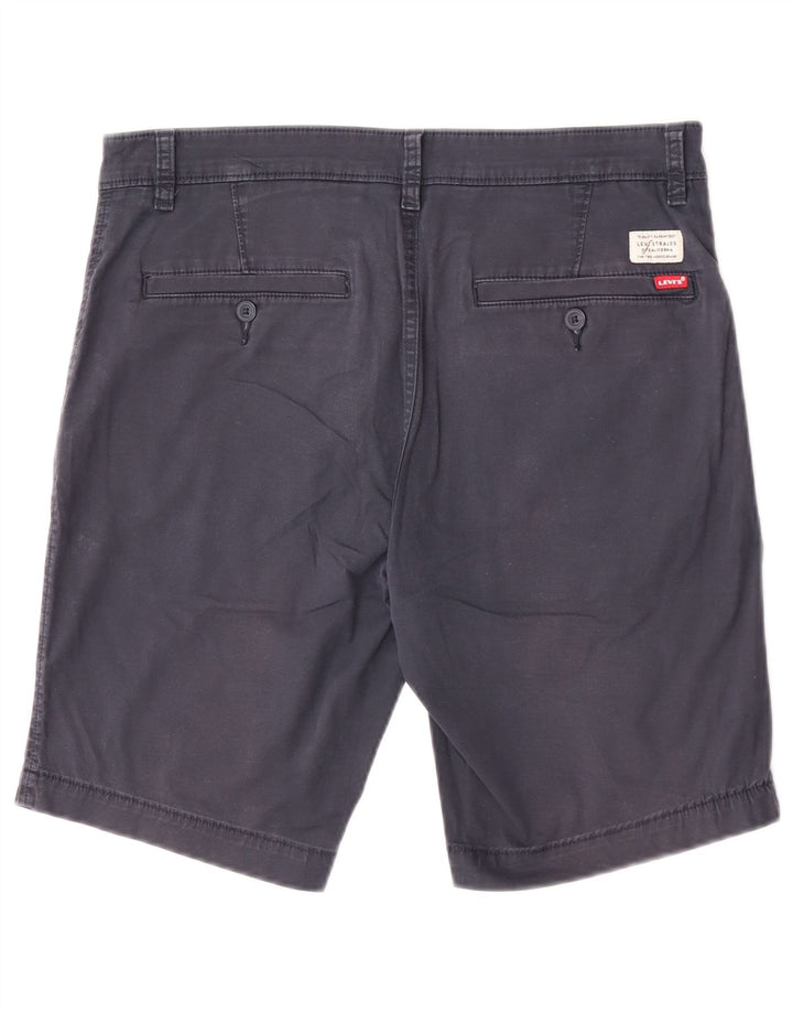 Levi's Mens Chino Shorts W31 Medium Navy Blue Cotton