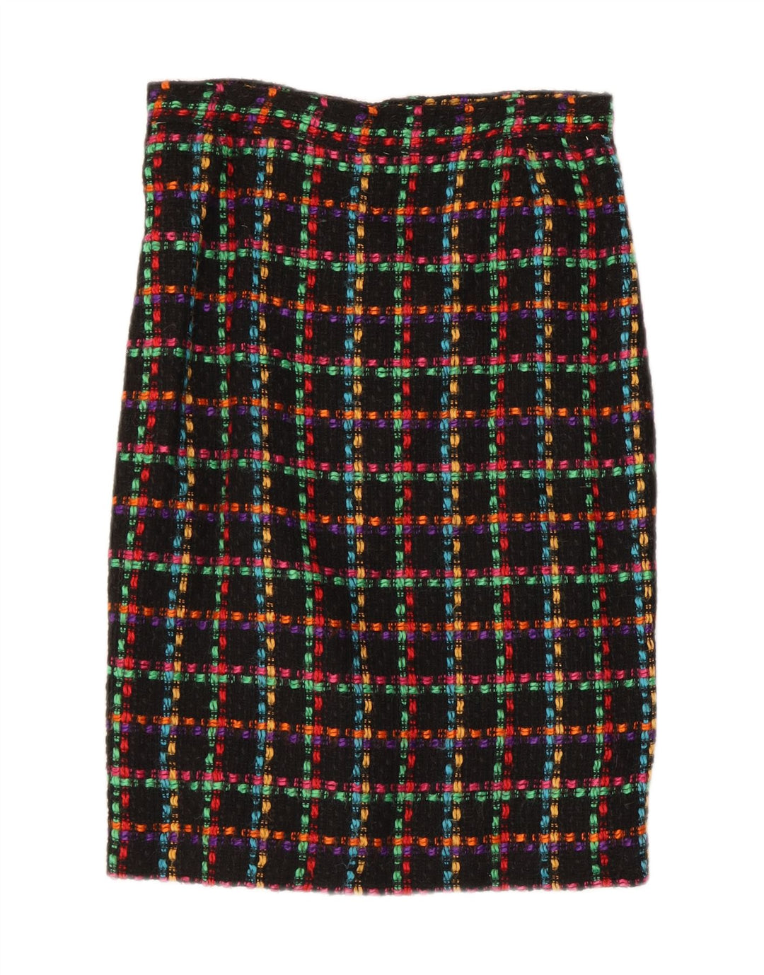 NADIA Womens 2 Piece Skirt Set UK 14 Medium W28  Multicoloured Check