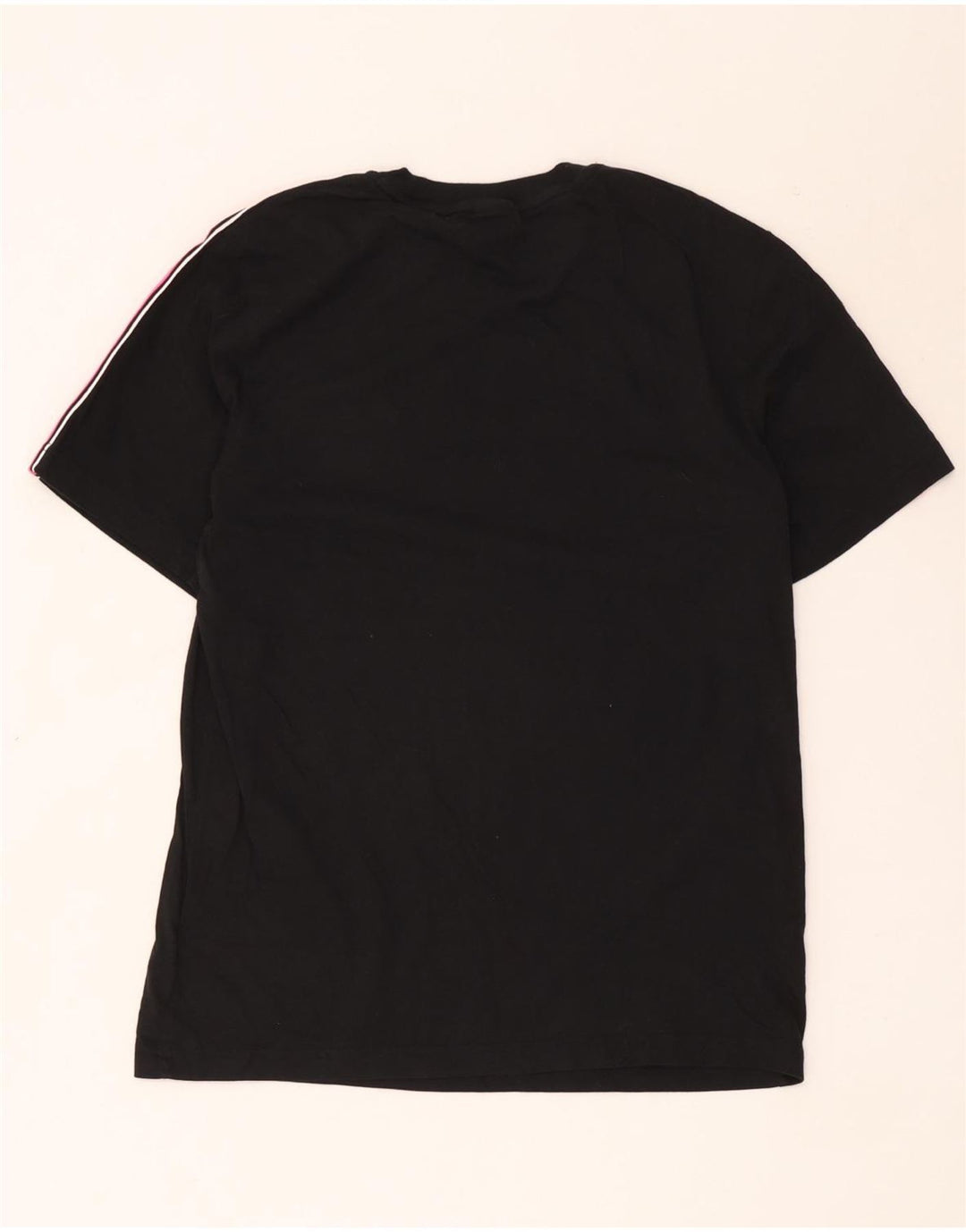 Nike Mens Graphic T-Shirt Top Medium Black Colourblock Cotton