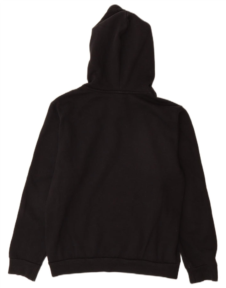 Puma Mens Graphic Hoodie Jumper Small Black Cotton