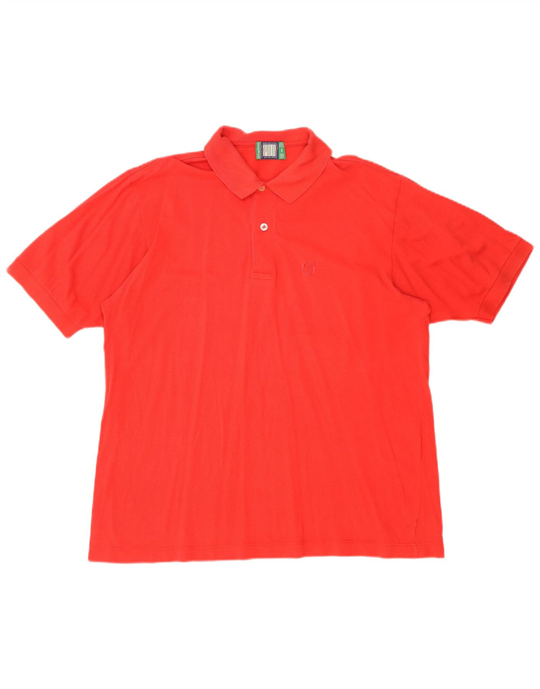 Sergio Tacchini Mens Polo Shirt Large Red