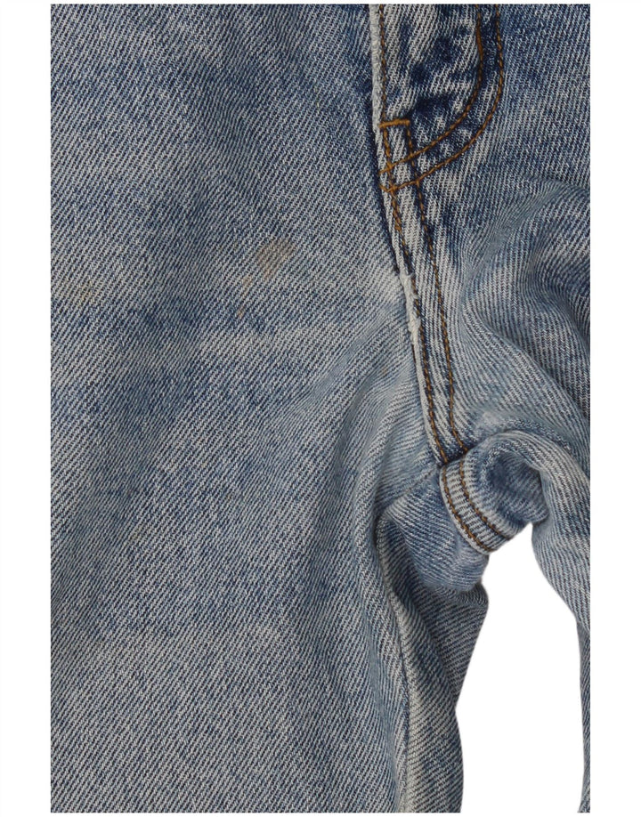 Wrangler Mens Regular Fit Straight Jeans W36 L30 Blue Cotton