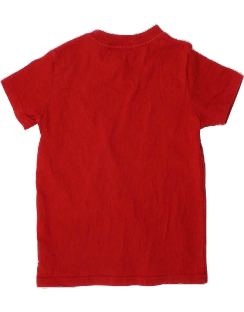 POLO RALPH LAUREN Boys T-Shirt Top 3-4 Years Red Cotton Vintage Polo Ralph Lauren and Second-Hand Polo Ralph Lauren from Messina Hembry 