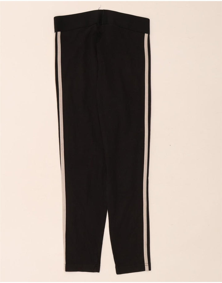 Adidas Womens Leggings UK 8 Small Black Cotton