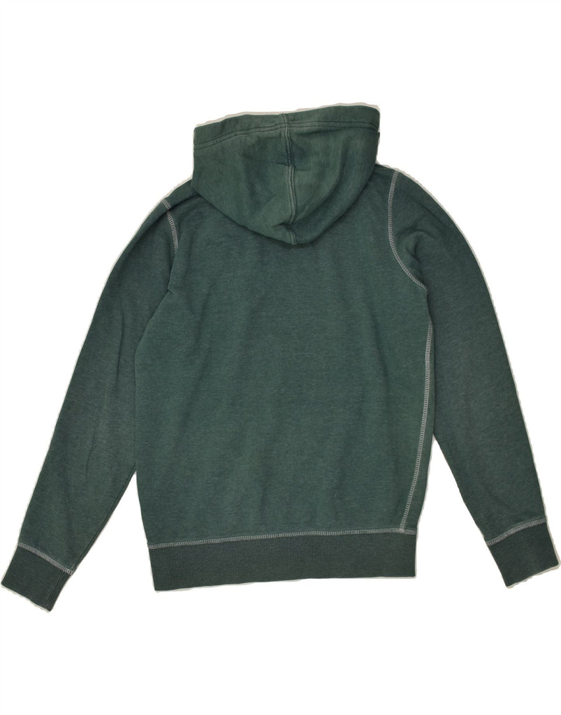 O'NEILL Boys Graphic Hoodie Jumper 13-14 Years Green Cotton | Vintage O'Neill | Thrift | Second-Hand O'Neill | Used Clothing | Messina Hembry 