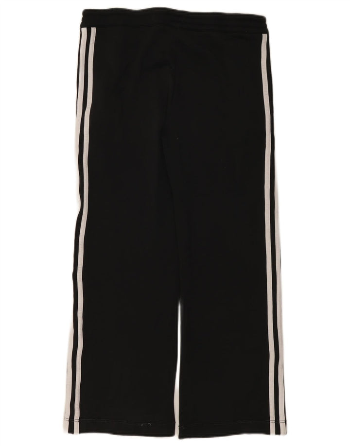 Adidas Womens Climalite Tracksuit Trousers UK 8 Small Black Polyester