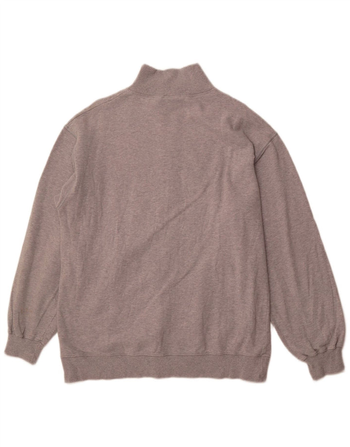 ADIDAS Mens Tracksuit Top Jacket UK 40/42 Medium Grey Cotton
