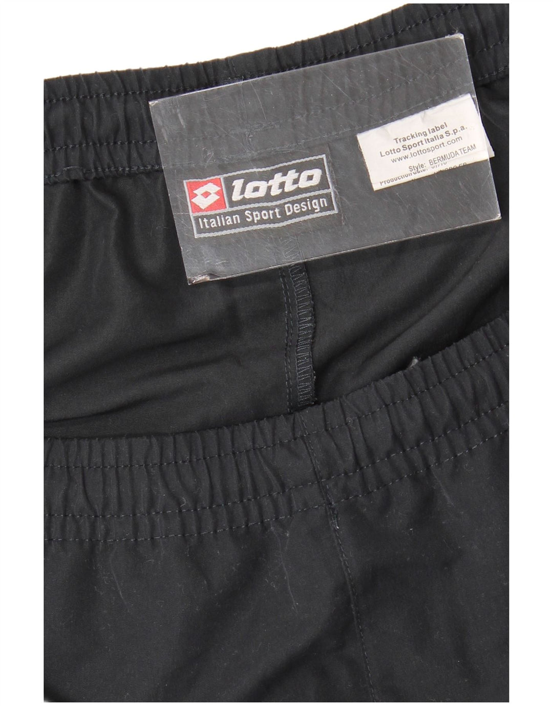 LOTTO Mens Sport Shorts Large  Black