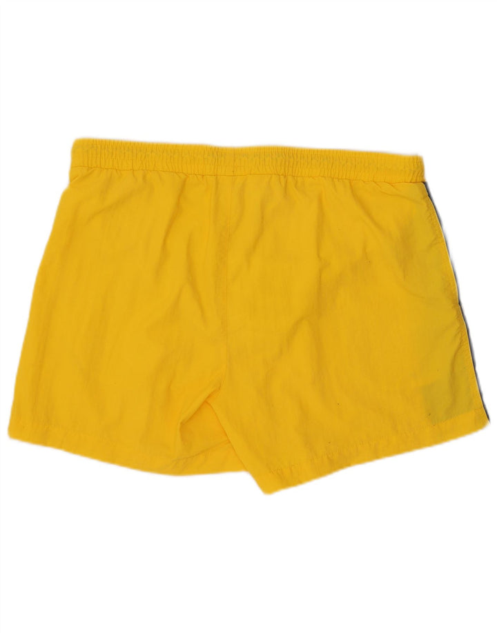 Fila Mens Graphic Swimming Shorts XL  Yellow Colourblock Polyamide