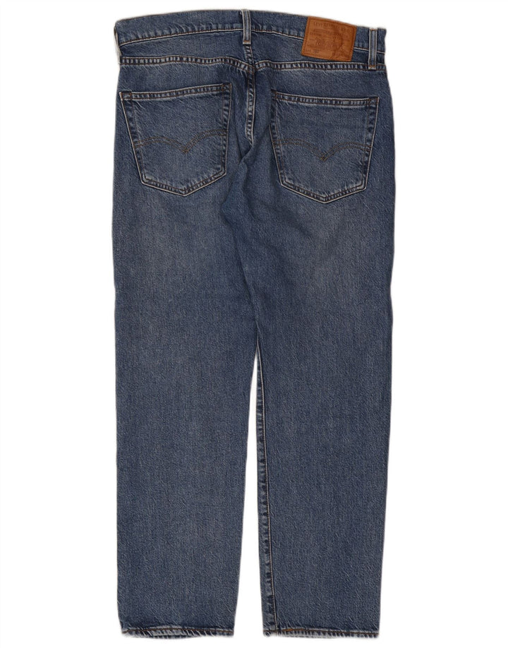 Levi's Mens 502 Tapered Jeans W33 L30 Blue Cotton