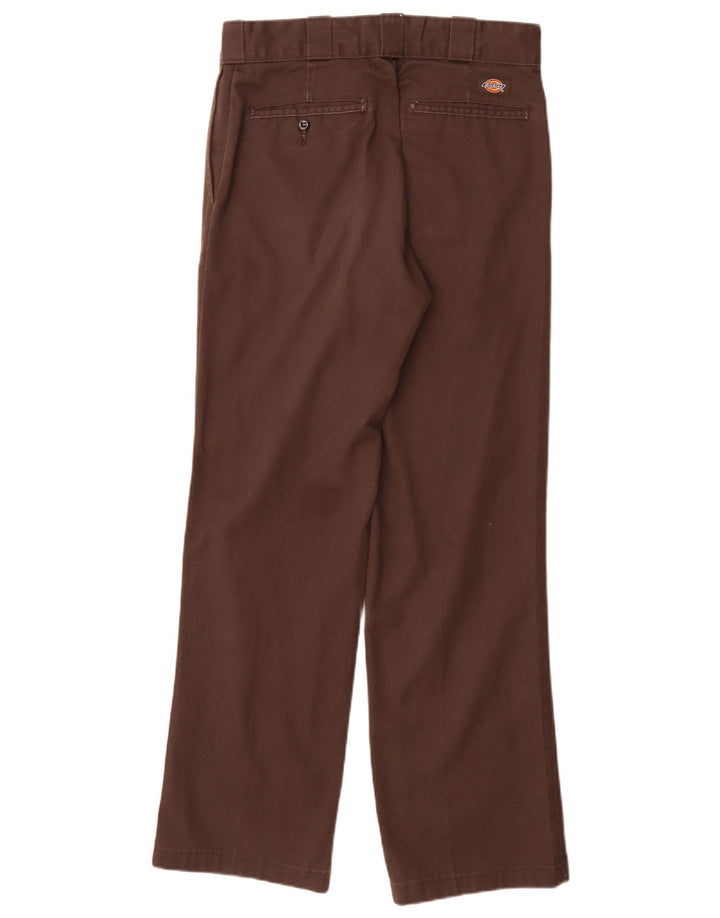 Dickies Mens 874 Straight Chino Trousers W31 L32 Brown Polyester