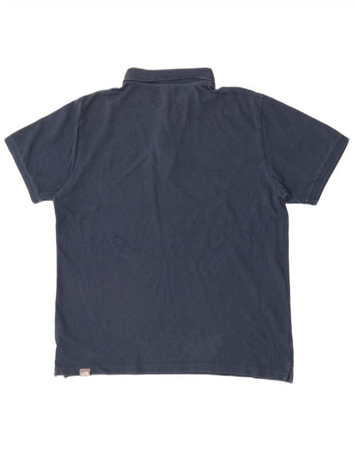 The North Face Mens Polo Shirt Medium Navy Blue